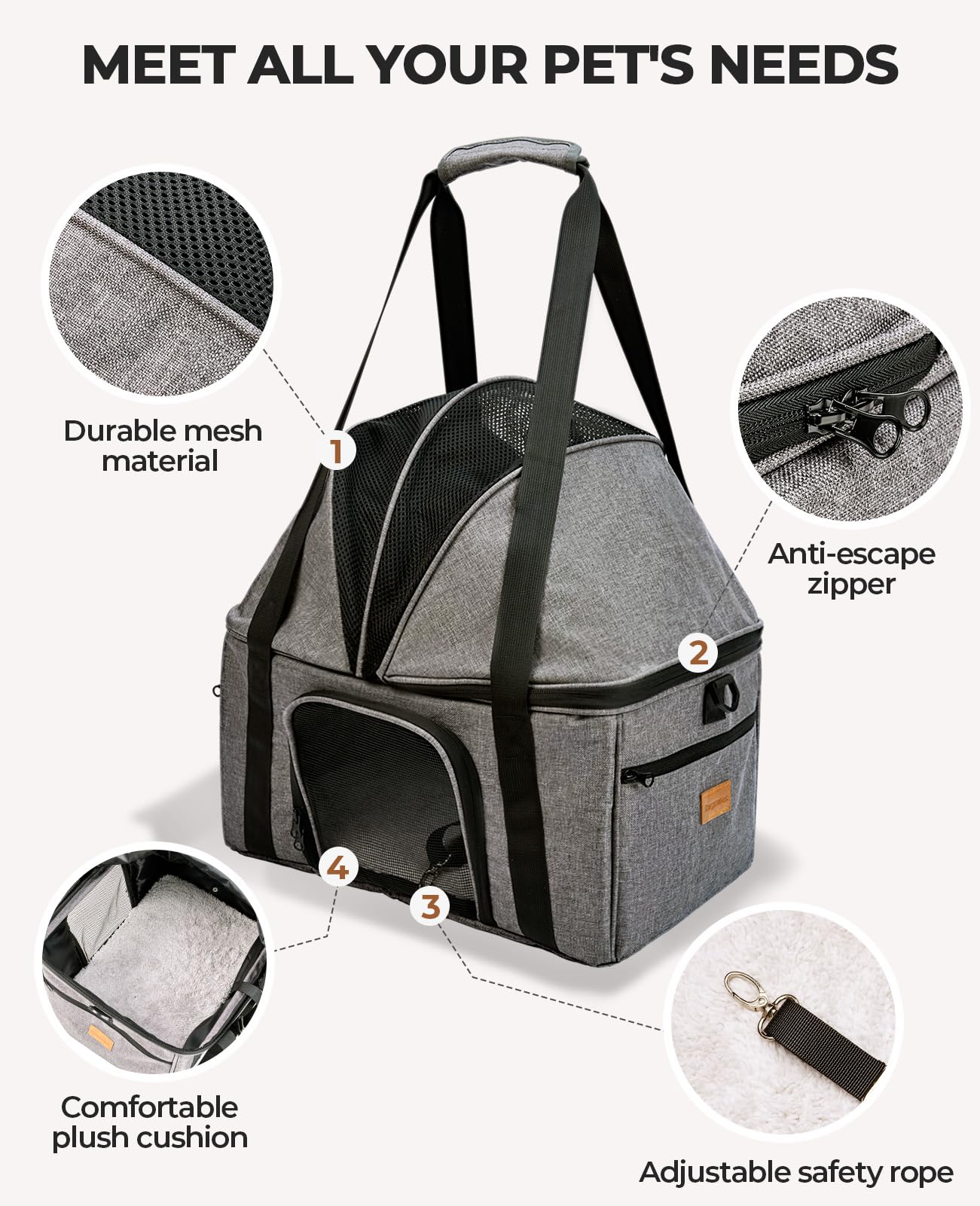 BurgeonNest foldable design allows fast storage and quick setup.