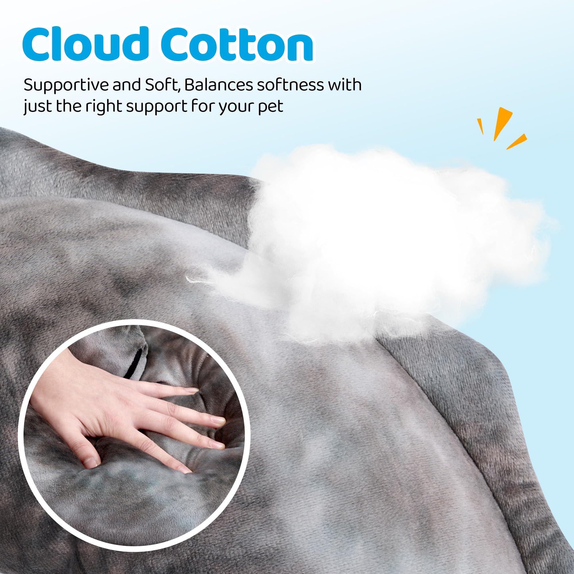 BurgeonNest Machine-Washable Pillow is easy to clean for busy homes.