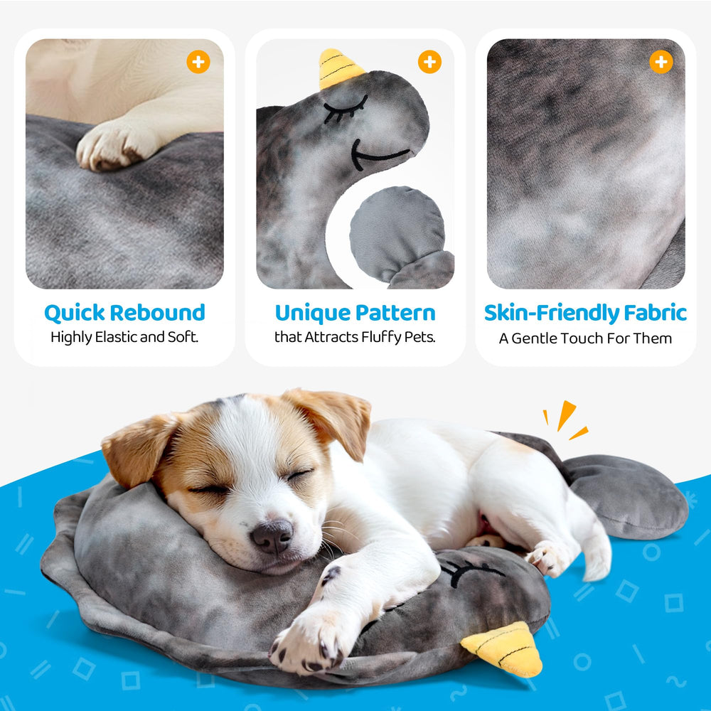BurgeonNest Two-Size-Options bed fits pets up to 13 or 25 pounds.