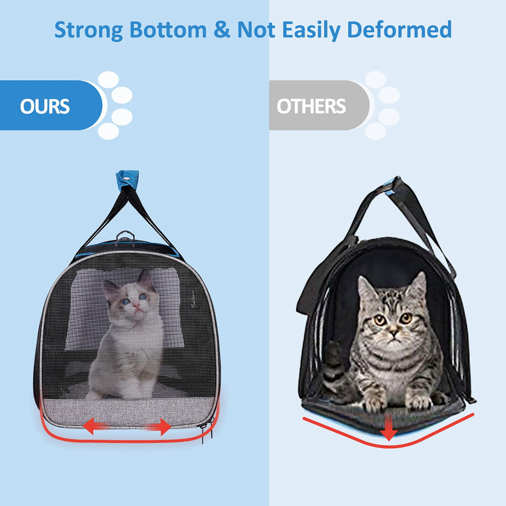 BurgeonNest cat carrier plush cushion offers comfort on long journeys