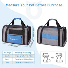 BurgeonNest cat carrier top-load entry for easy pet placement during travel