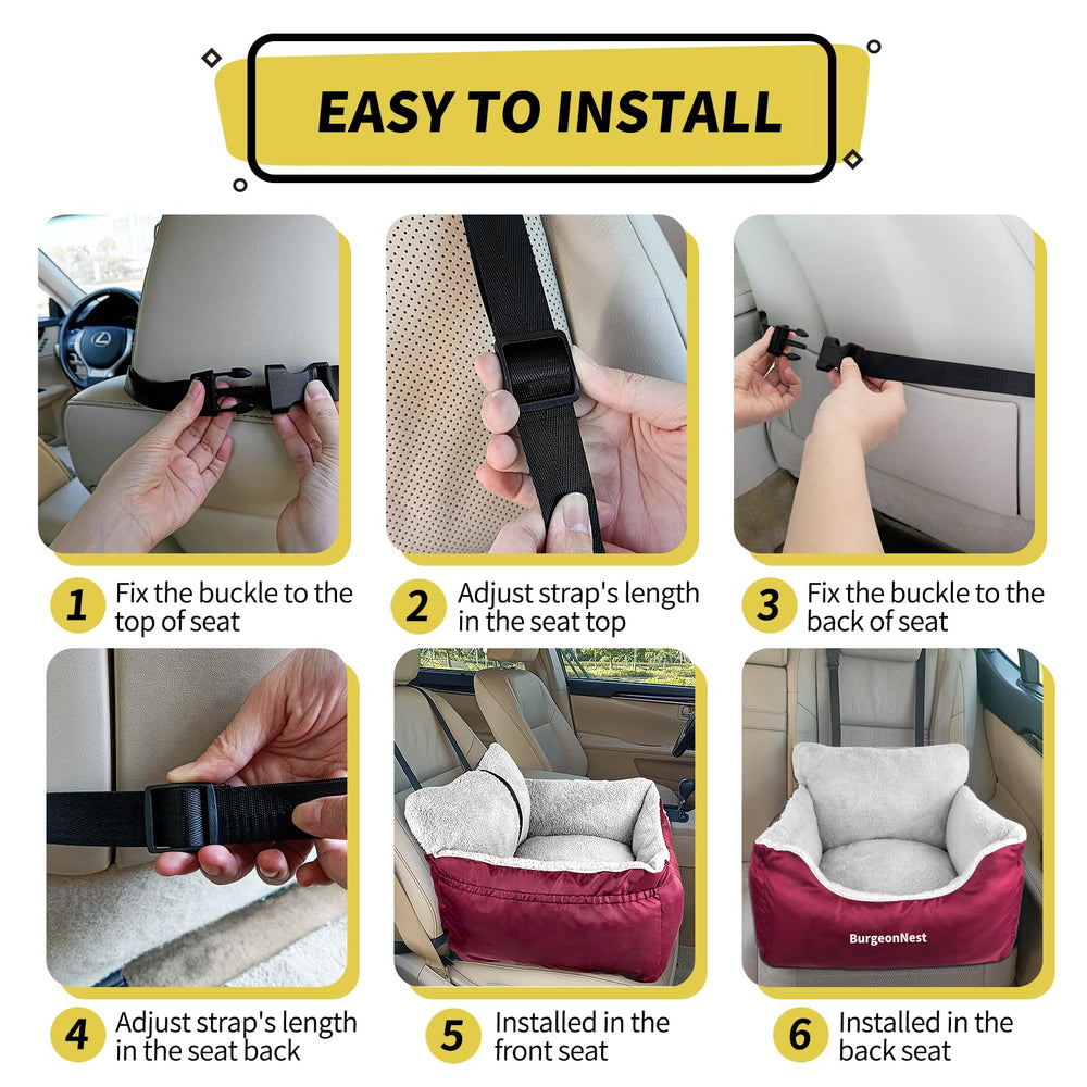 BurgeonNest easy-install buckle for quick, secure setup