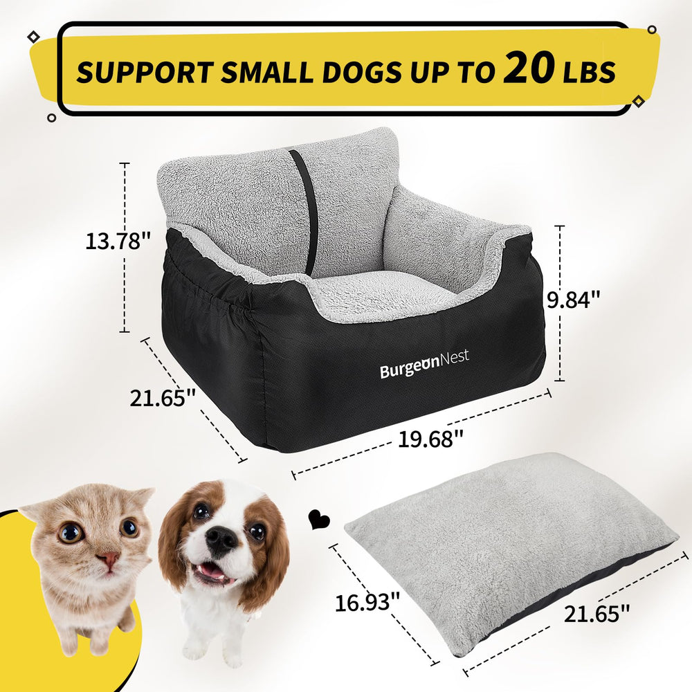 BurgeonNest two-sided cushions provide seasonal comfort and support.
