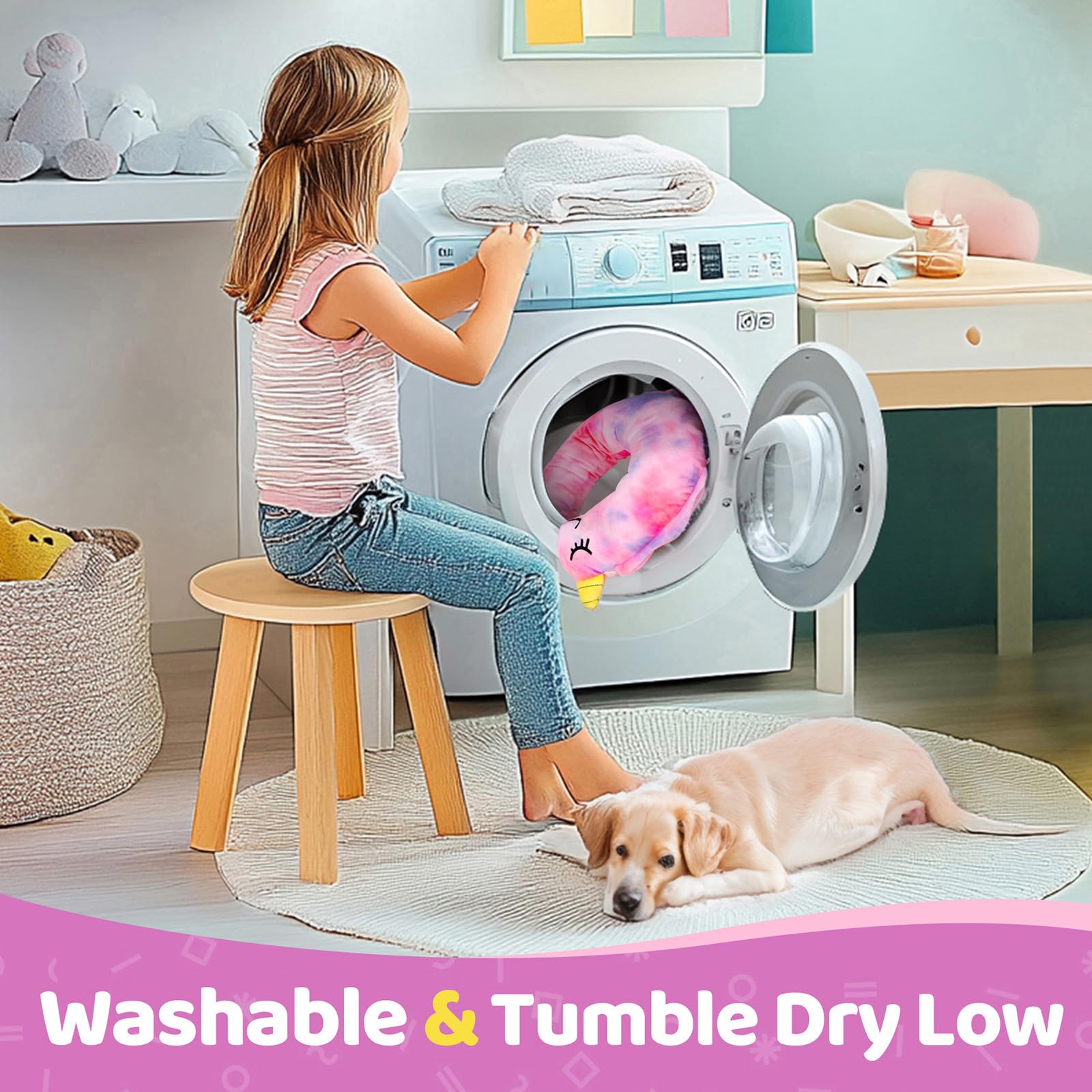 BurgeonNest calming pillow – ideal for cozy living room naps and quiet bonding.