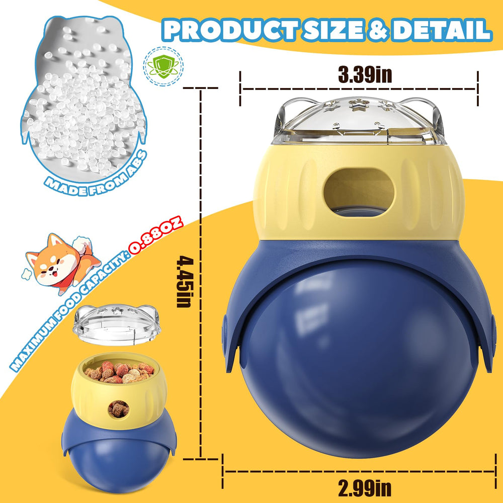 BURIESUR interactive dog toy ABS material closeup emphasizes durability