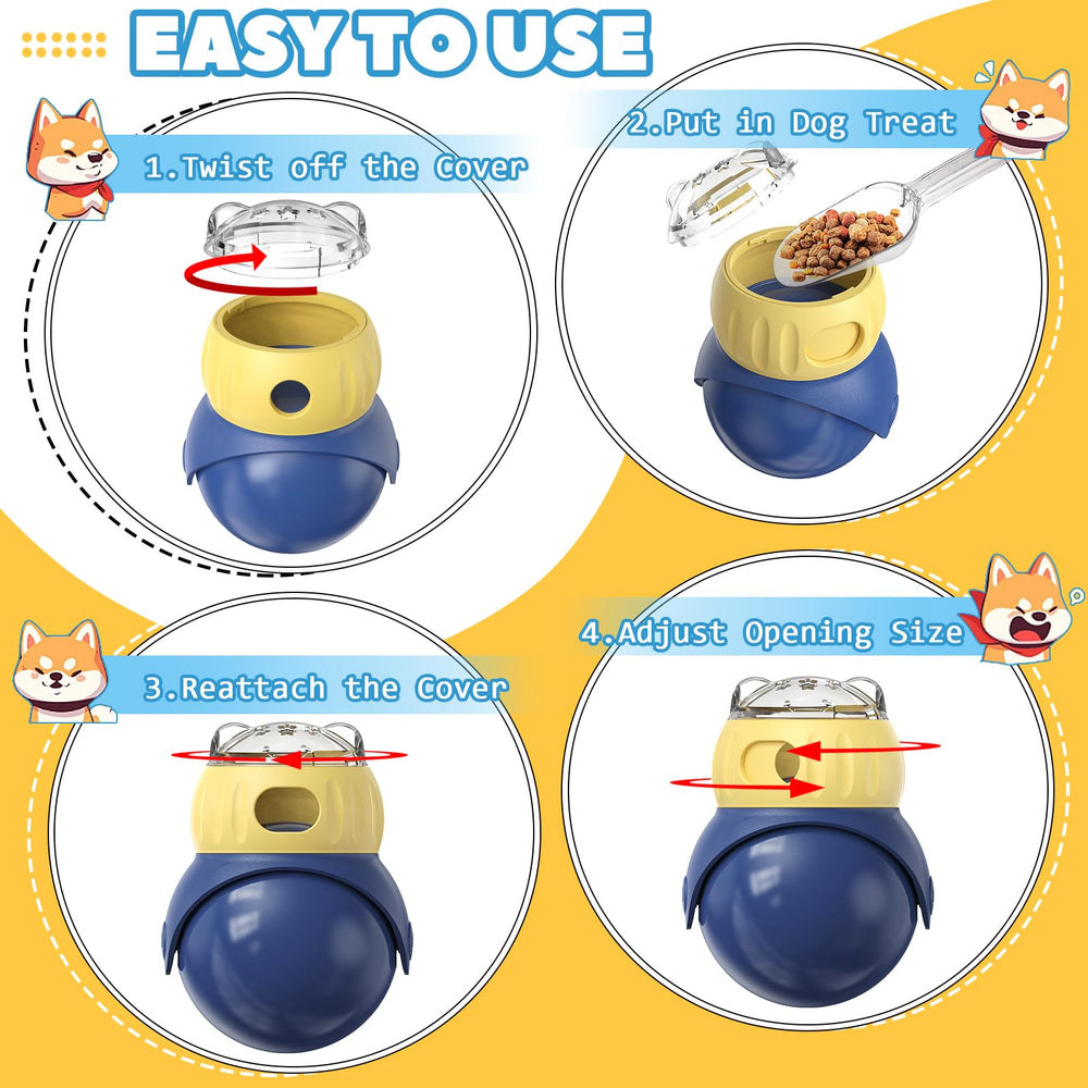 BURIESUR interactive dog toy small dog use showcases compact design