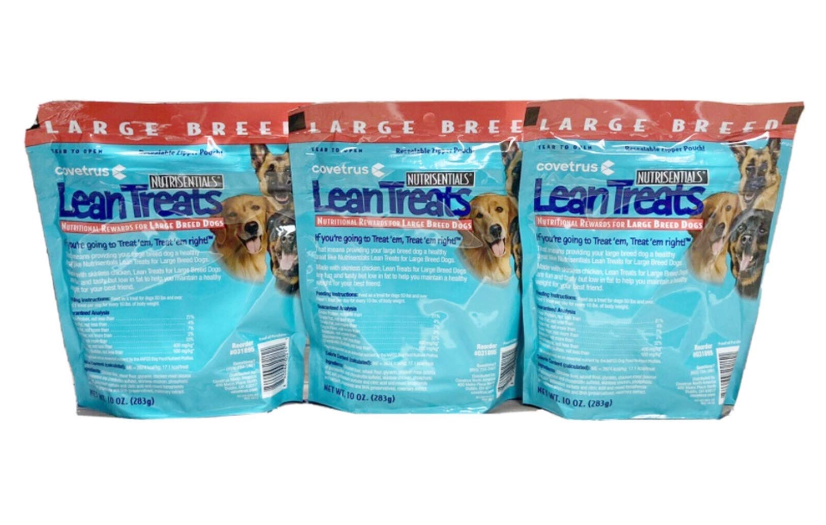 Butler Lean Treats large-dog chew — soft, chewy texture for easy chewing