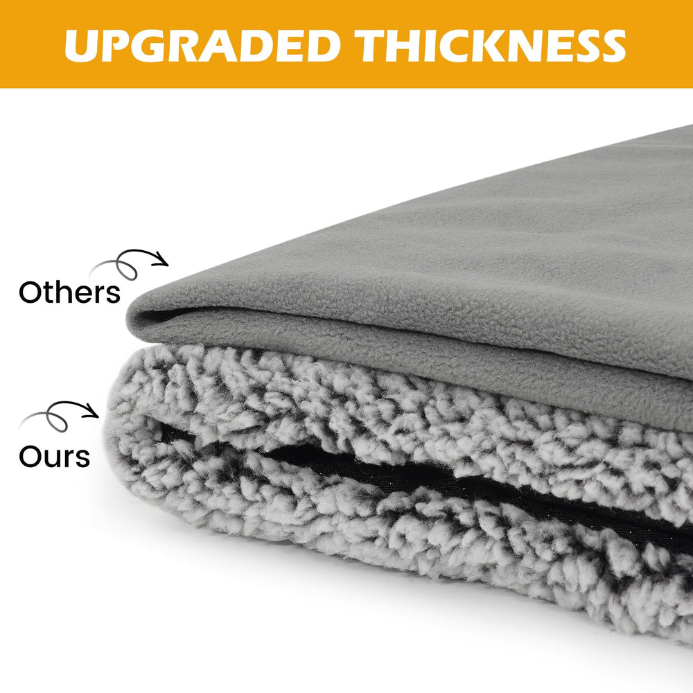 Buvlnee mat indoor use—fits couches, crates, and beds for cozy lounging.