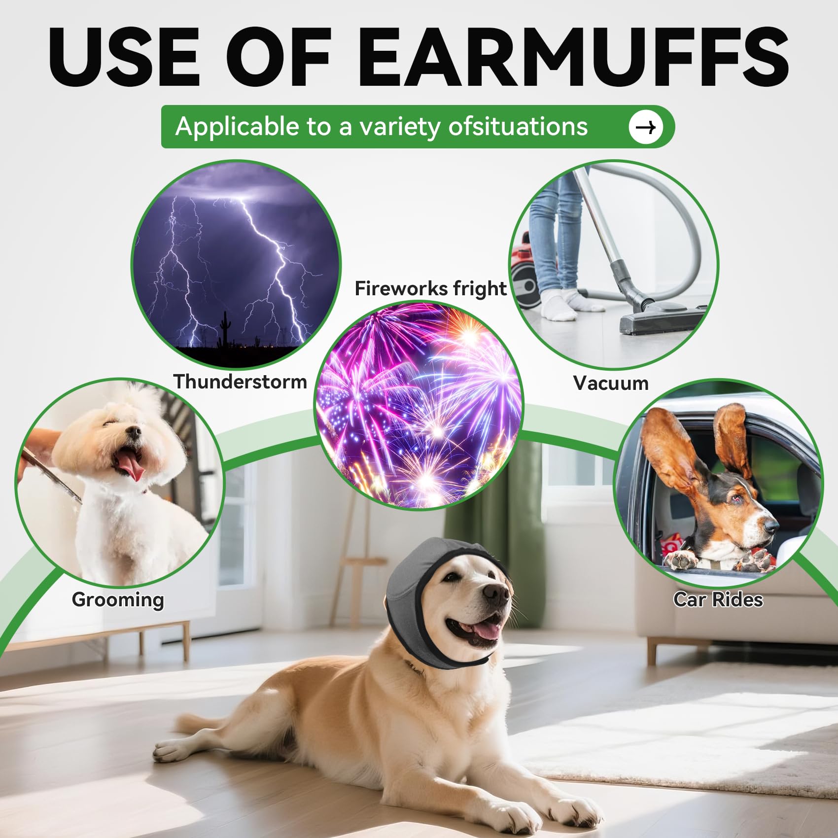 BUWZUJR three-layer waterproof material guards against splashes during grooming.