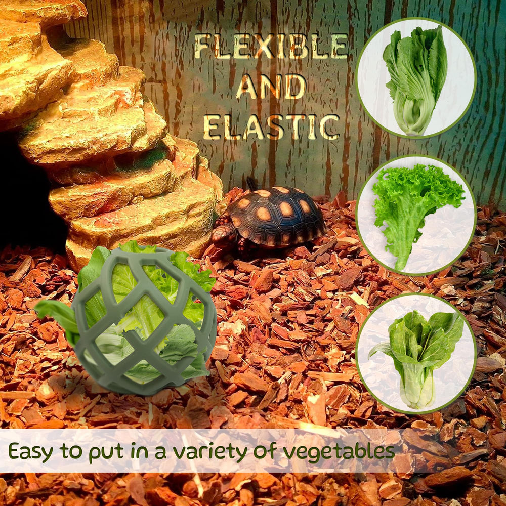 BUYBYLOV tortoise treat ball enhances bonding during observation of behavior.