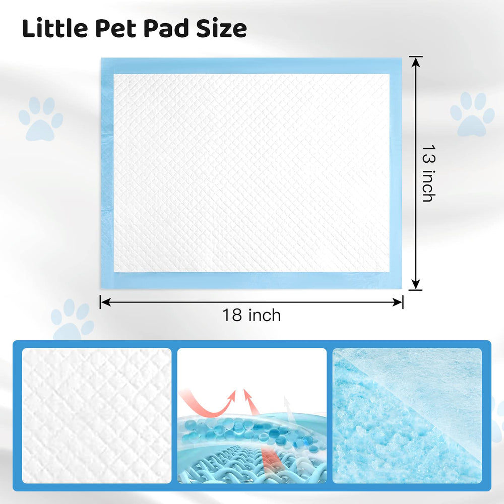 Buyockss Disposable Puppy Training Pads 100-count pack offers bulk value