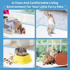 Buyockss Disposable Puppy Training Pads odor-absorbing layer keeps spaces fresh between changes