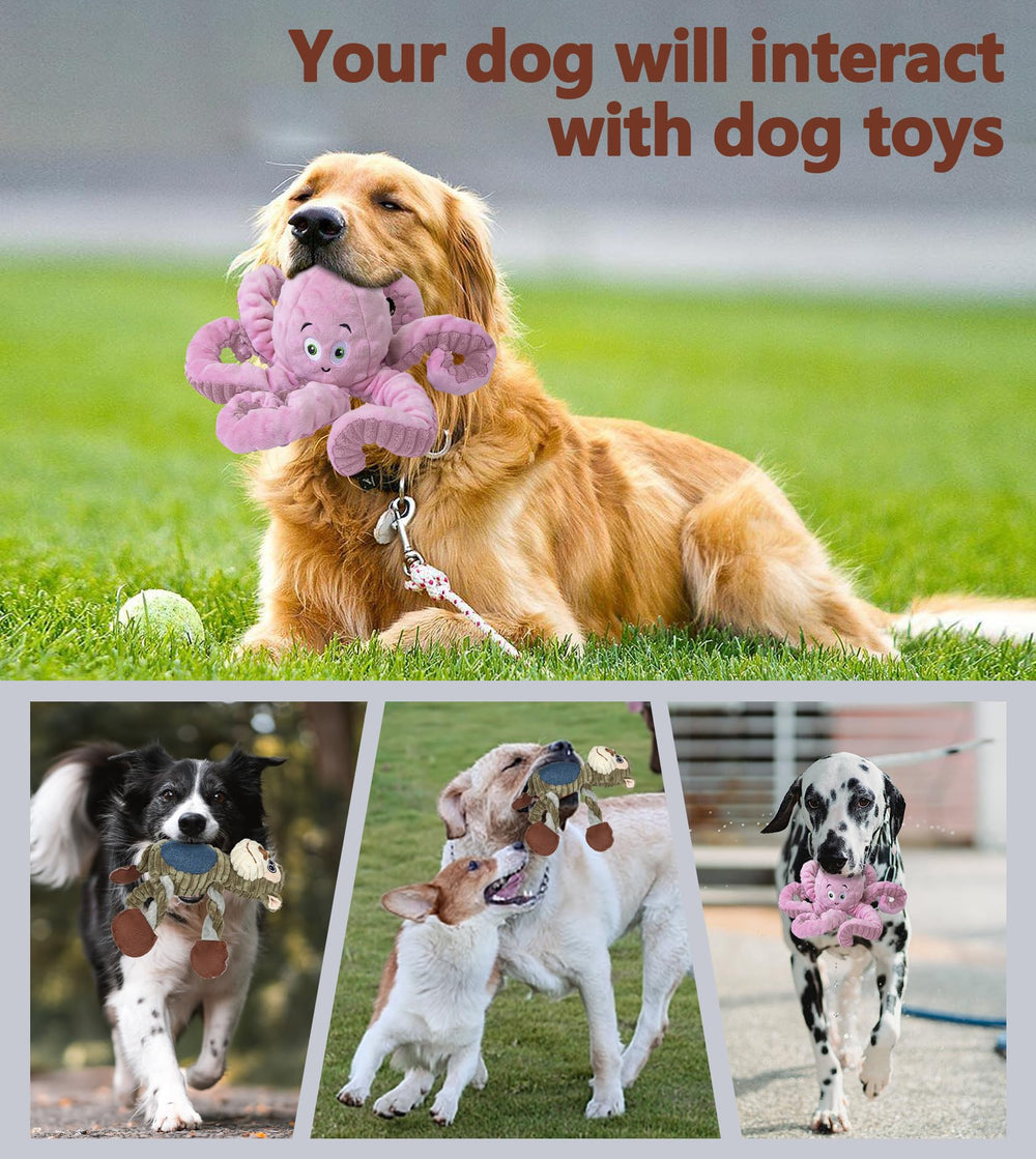 BUYPOW double-stitch-dog-toy durability supports playful chewing and long-lasting use.