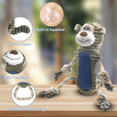 BUYPOW Monkey plush tug-of-war action boosts bonding and active play.