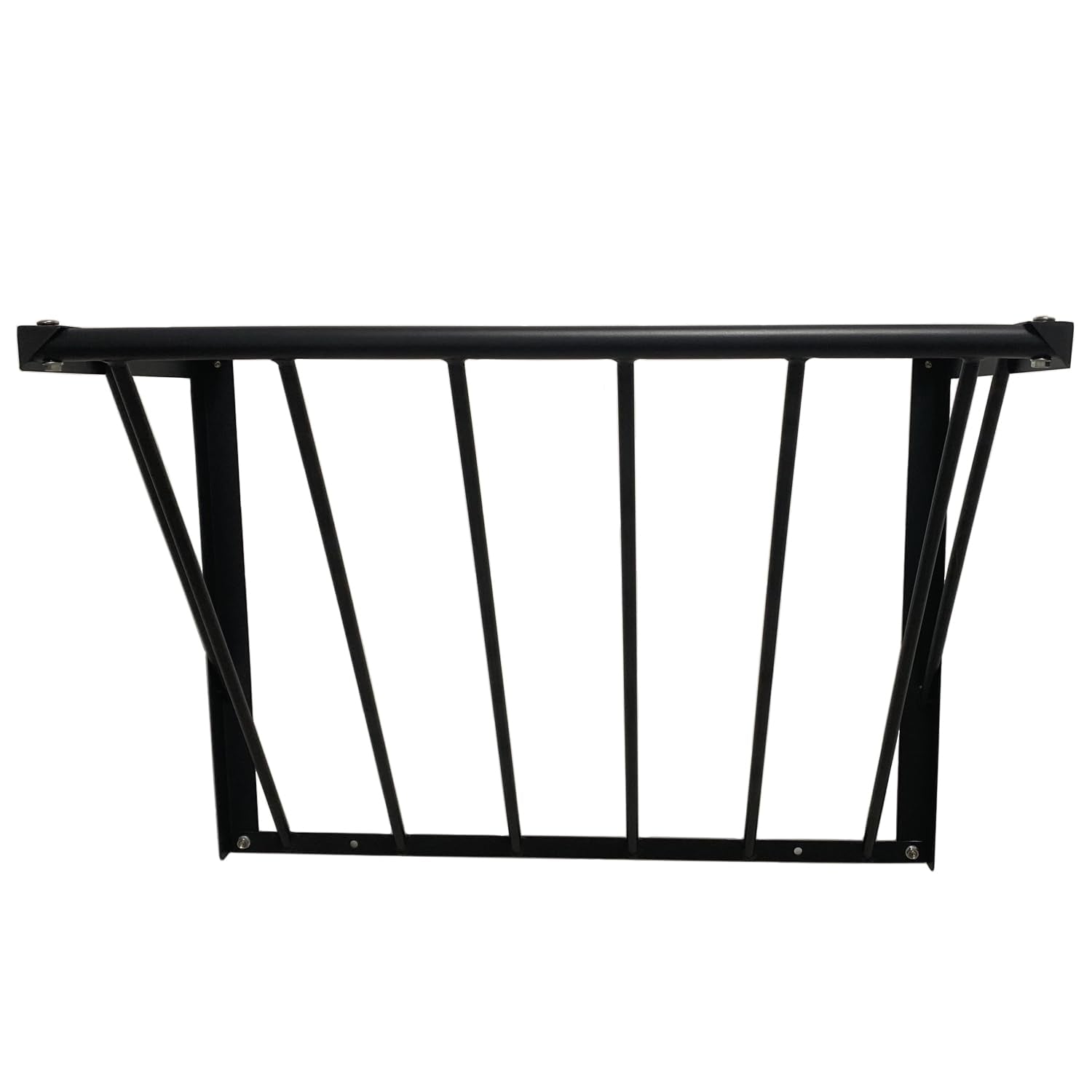 BUYYAH horse hay feeder shows 31-5 inch length for all-day feeding