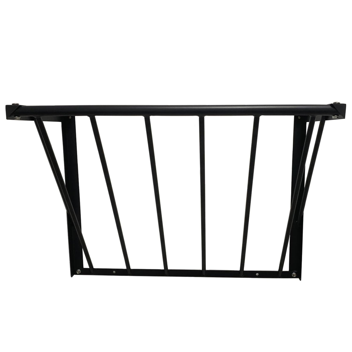 BUYYAH horse hay feeder shows 31-5 inch length for all-day feeding