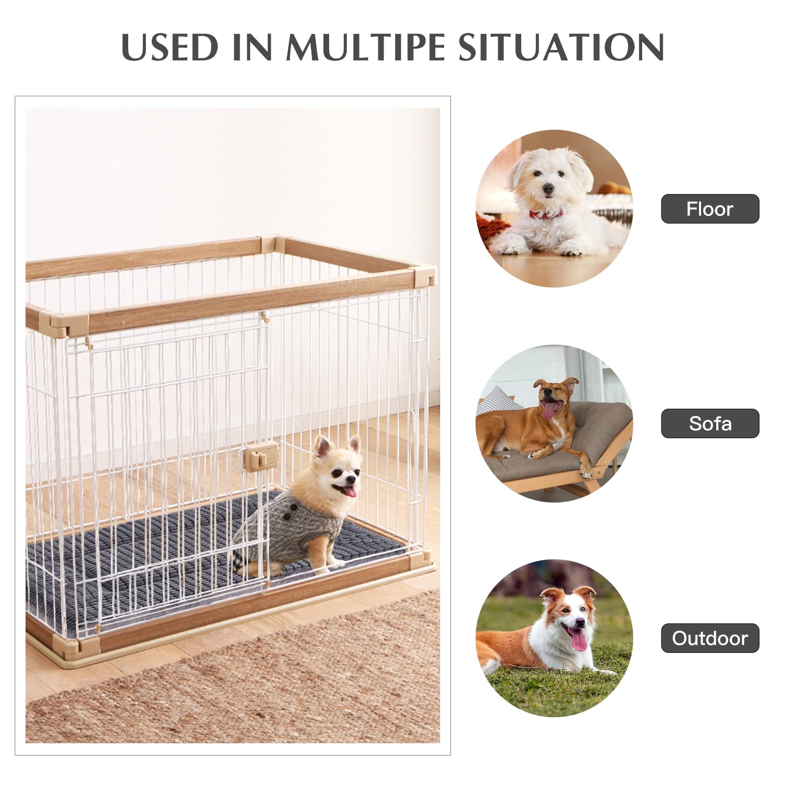 BVAGSS machine washable dog bed stays durable after cleanings