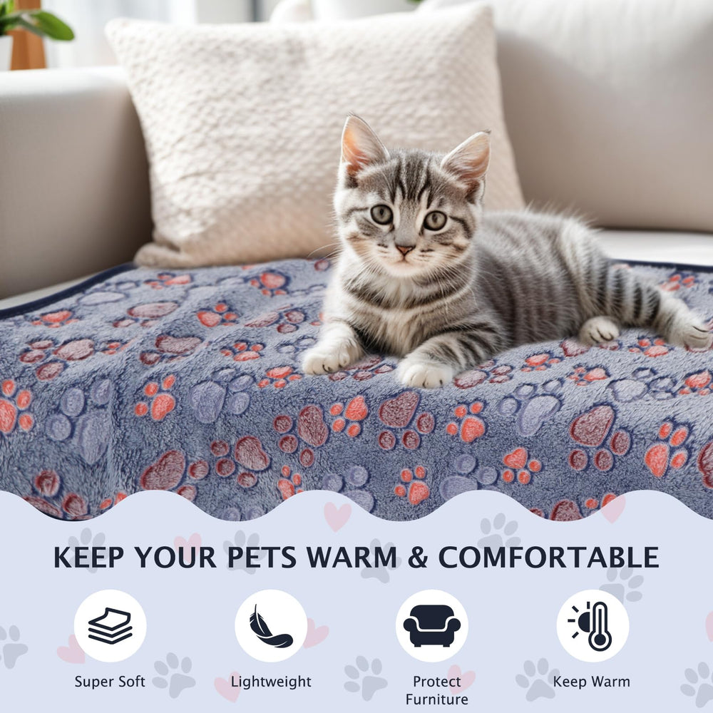 BVAGSS machine washable puppy blanket for easy cleaning and reuse