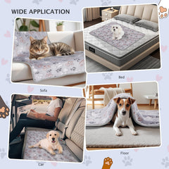 BVAGSS puppy fleece blanket offers ultra-soft comfort for naps.