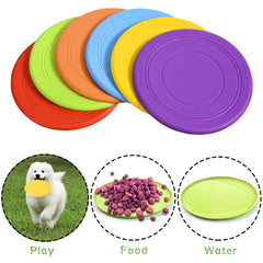 Bvrbaory dog flying disc green for outdoor fetch and powerful throws