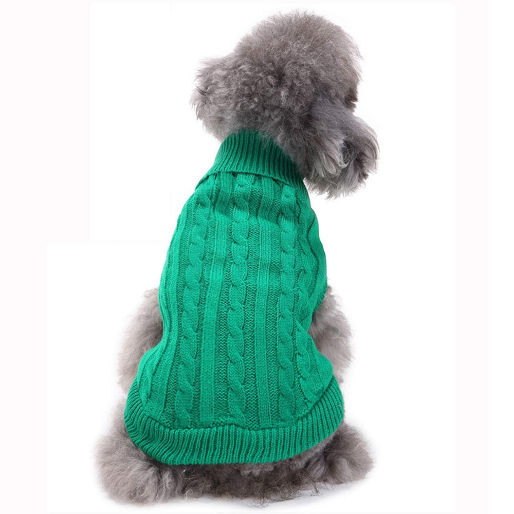 Bwealthest dog sweater closeup shows soft knit fabric for cozy warmth on chilly walks.