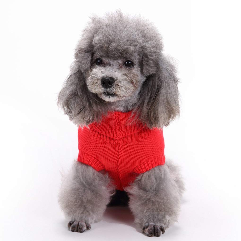 Bwealthest suéter para perro diseño clásico, fácil de poner y quitar