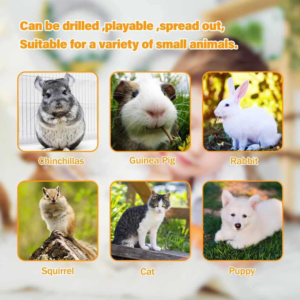 BWOGUE Bunny Tunnel Bed mat and tunnel removable for easy cleaning.