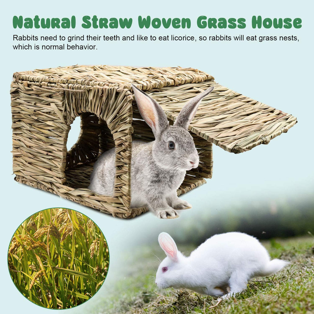 BWOGUE Grass House foldable structure, easy setup and storage.