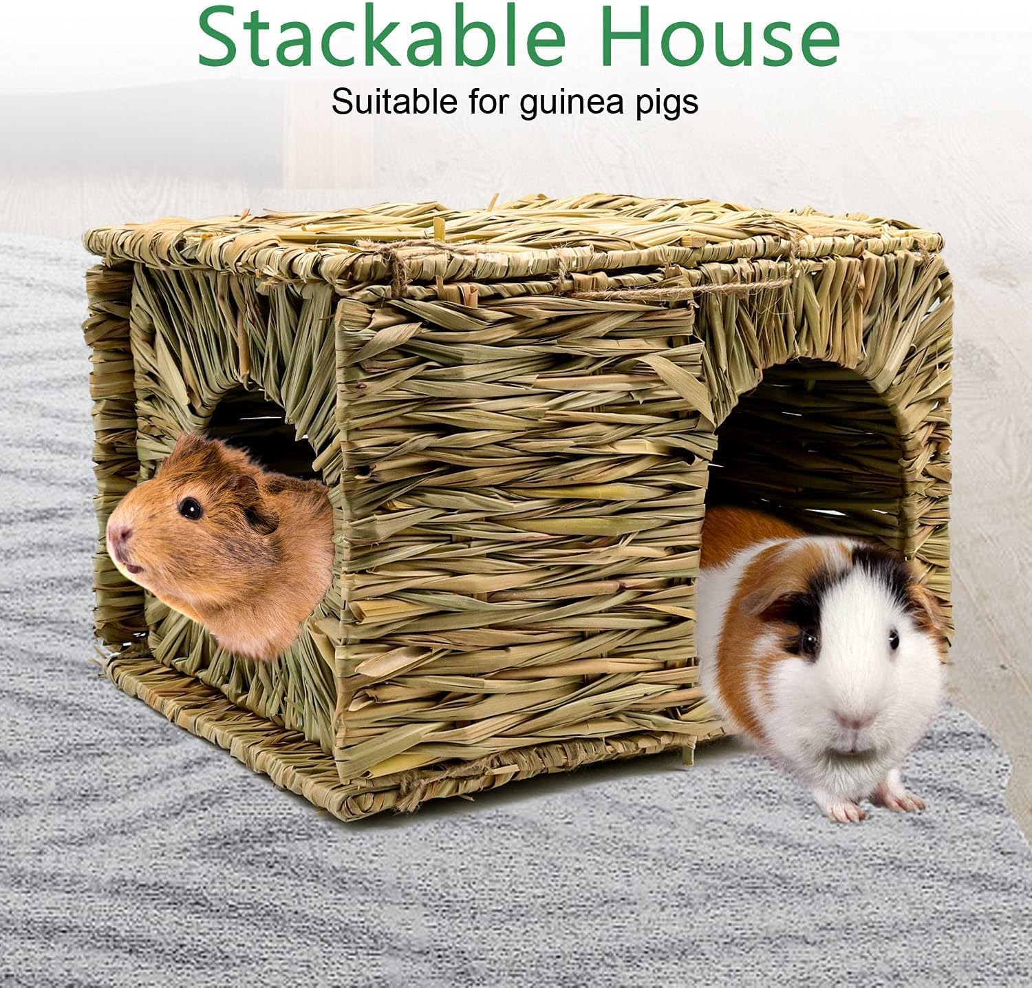 BWOGUE grass house tie accessory, extra nylon cable tie for stable setup.