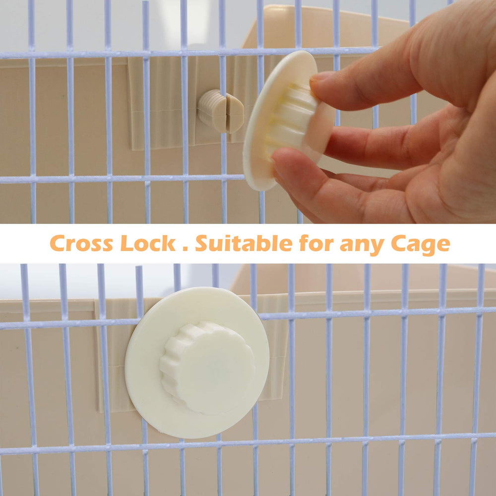 BWOGUE large rabbit litter-box-toilet urine-splash protection reduces mess around setup.