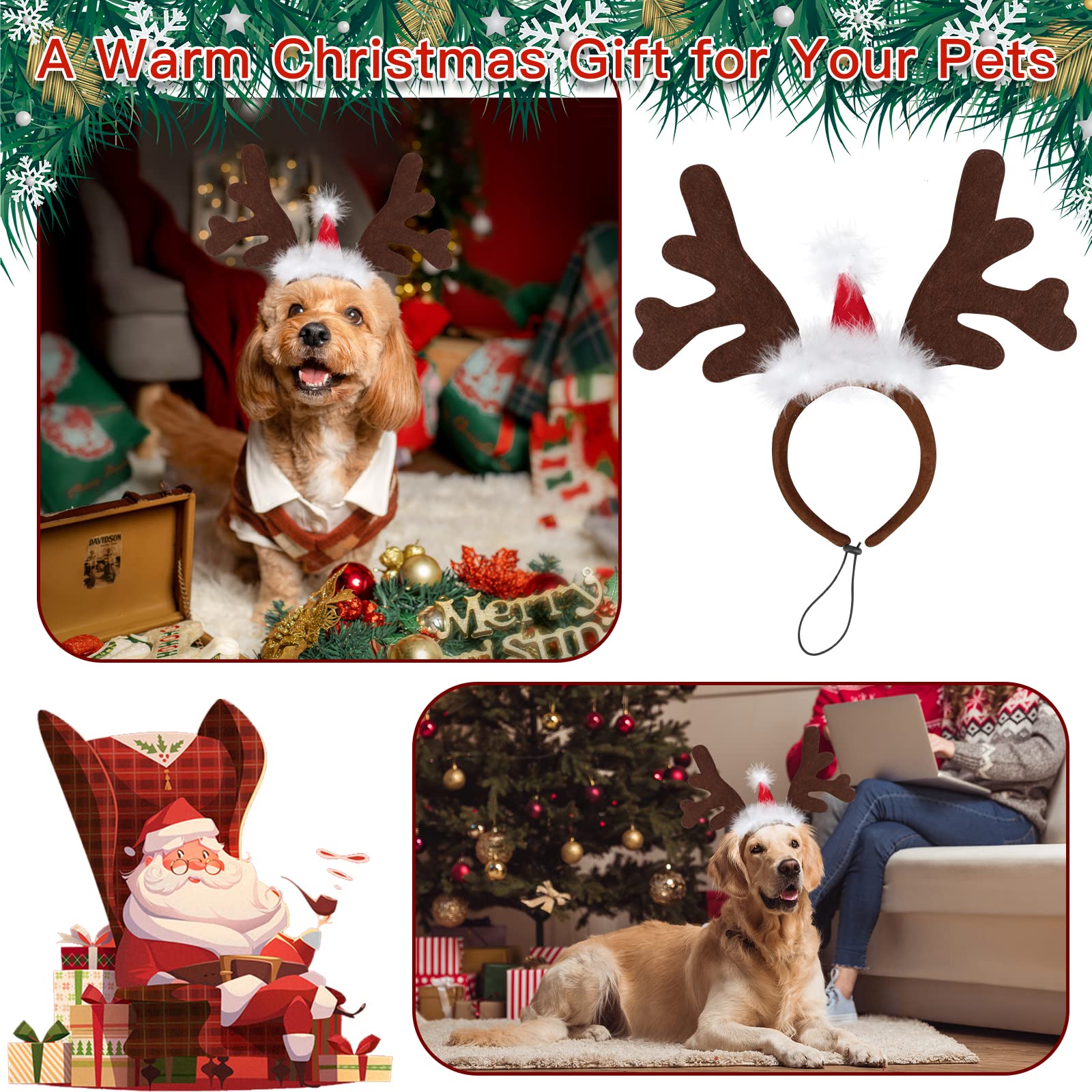 BWOGUE soft fabric pet hat designed for gentle skin contact.