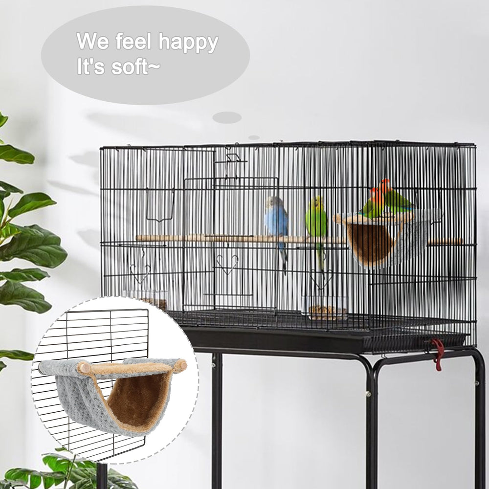 BWOGUE Winter Warm Bird Nest Bed colorful snuggle hut attracts birds and promotes activity