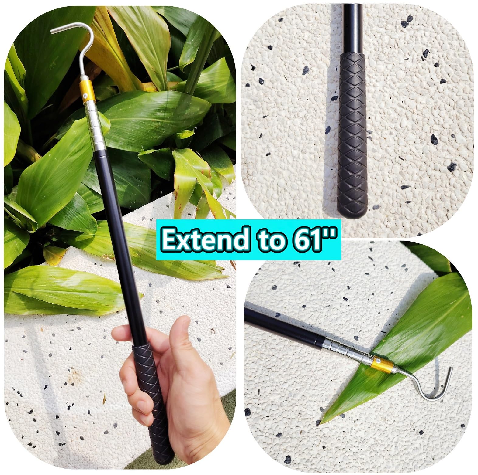 Bytcew snake hook ideal handling for precise field control