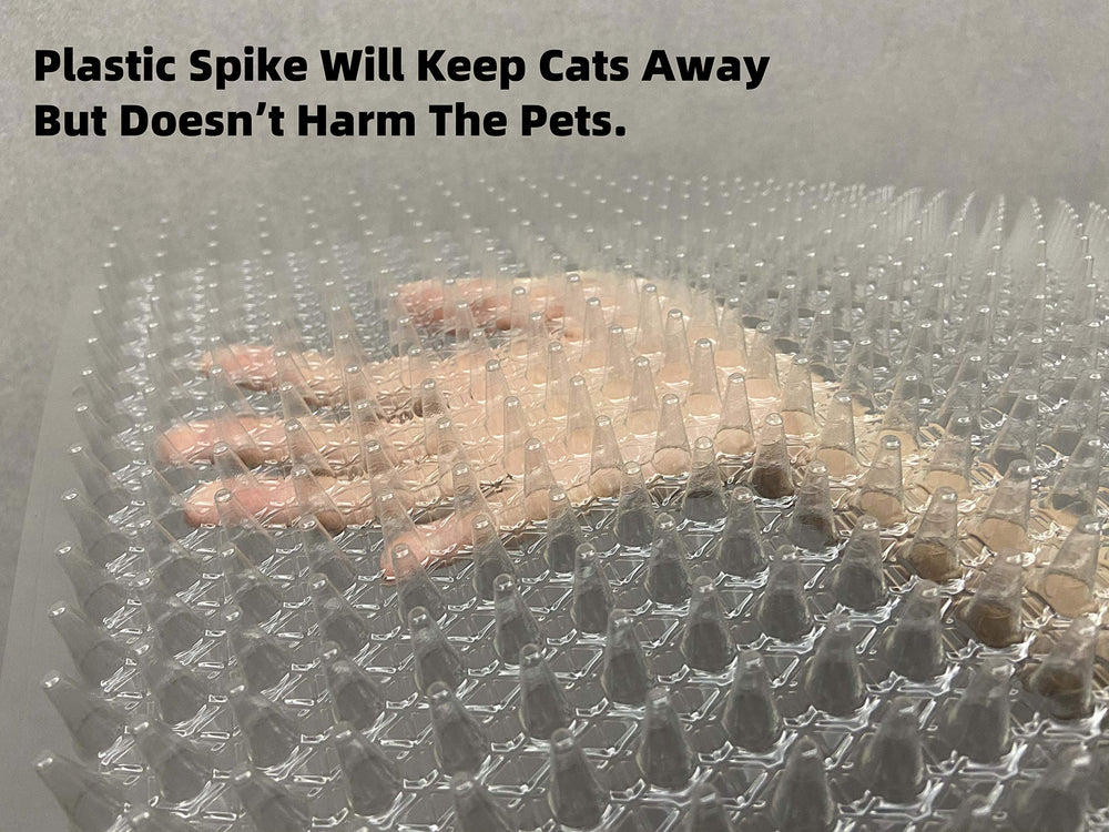 BYTEBAY scat mat placed on couch protecting furniture from scratches and jumps