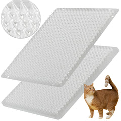 BYTEBAY scat mat interlocking tiles demonstrate wide coverage for pet deterrence
