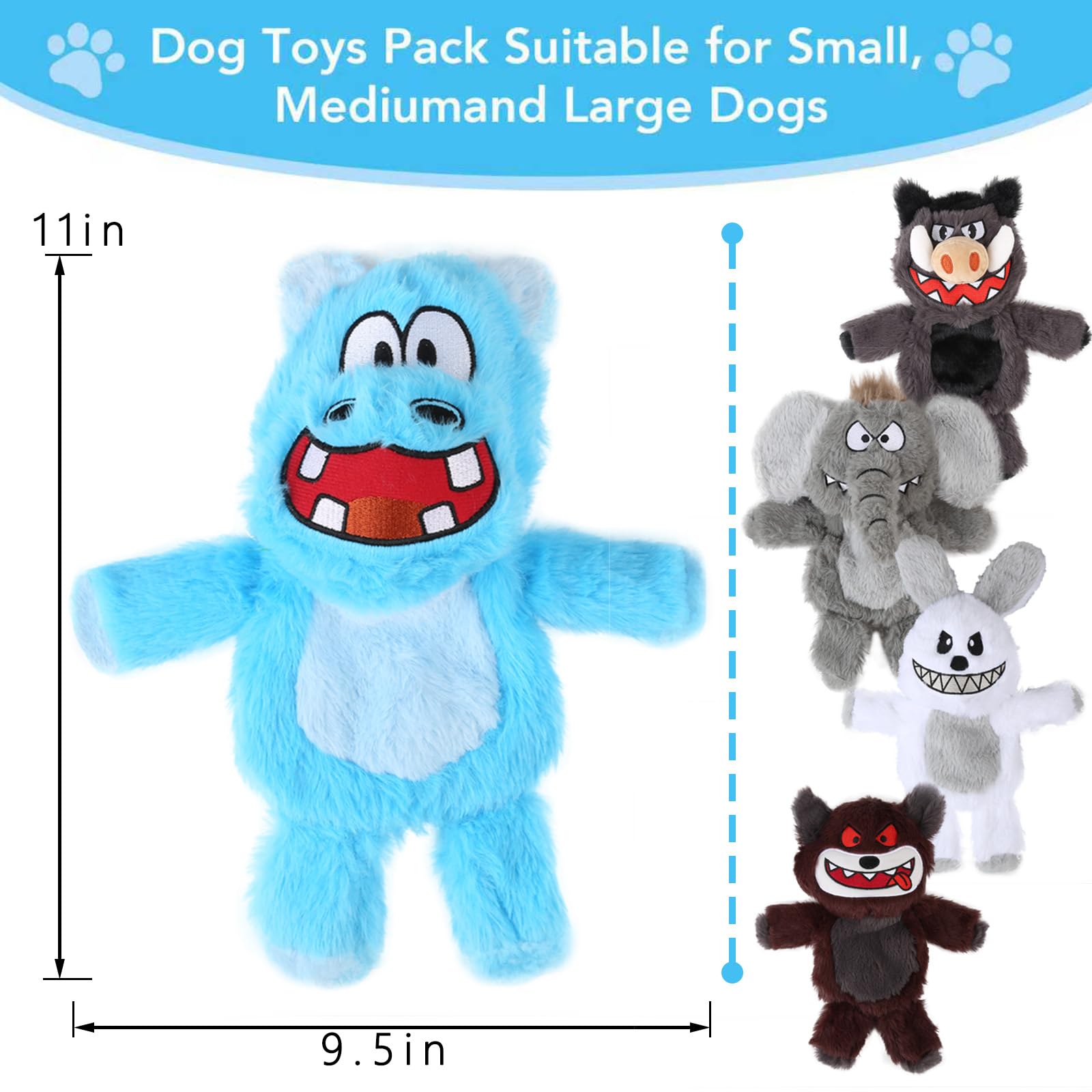 Bzonsmart wolf plush appeals to adventurous dogs seeking varied textures during chew and fetch.