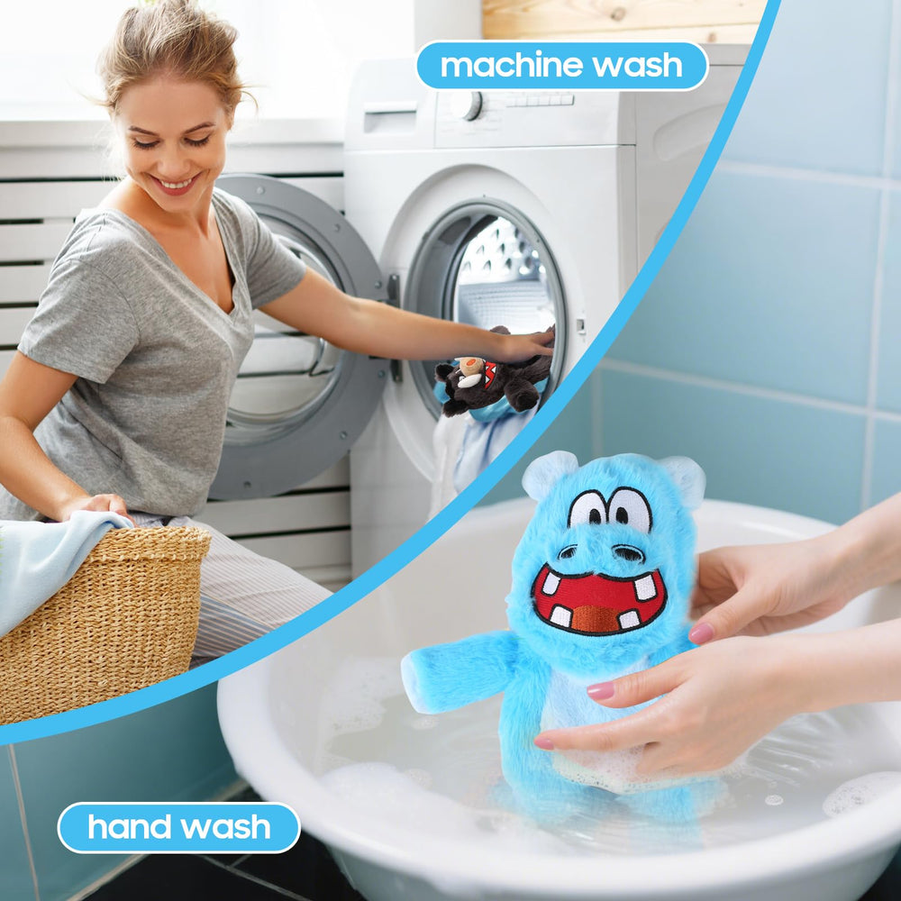 Bzonsmart durable-plush-stitching design stands up to regular chewing for shared playtime.