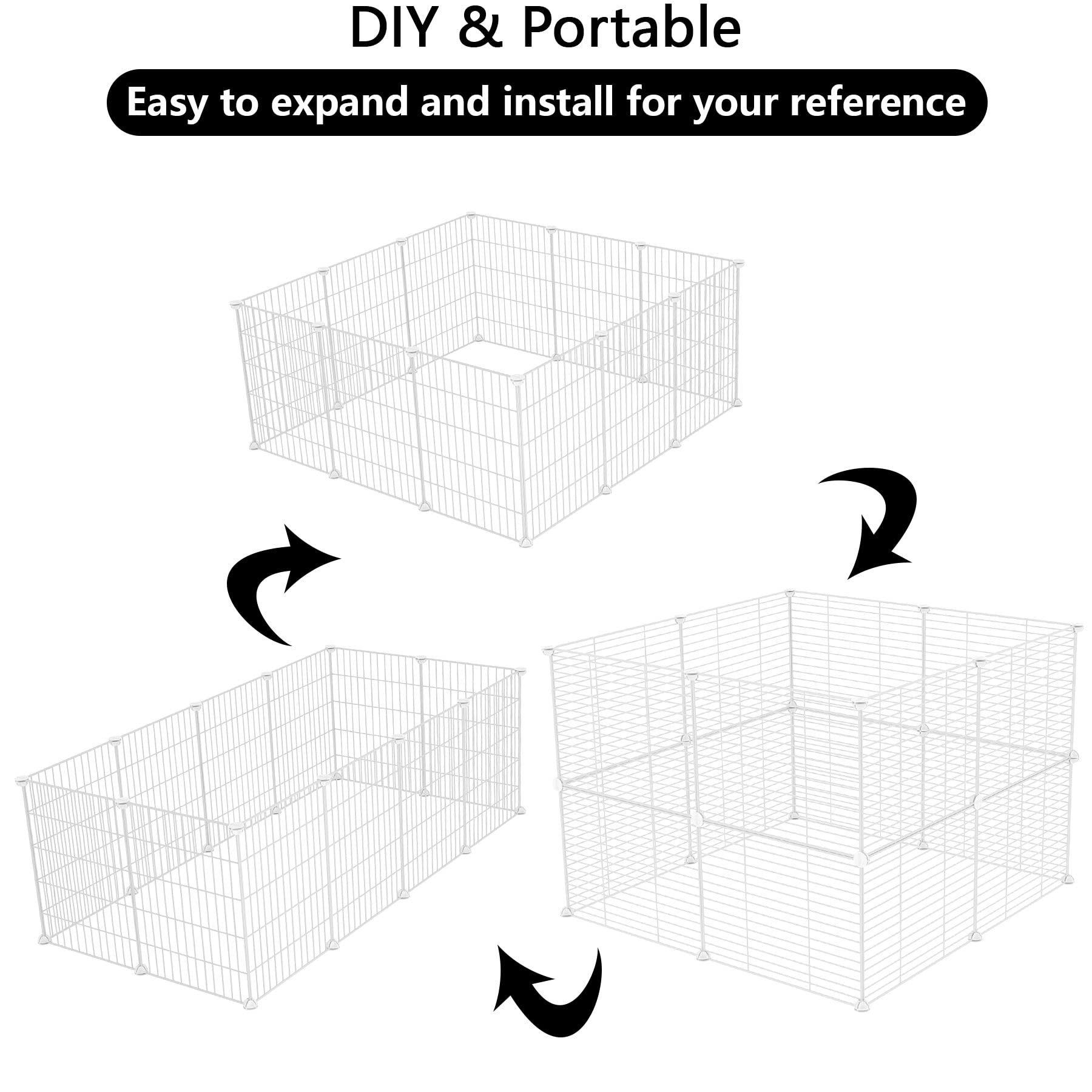 C&AHOME corner design with no sharp edges reduces chewing risk
