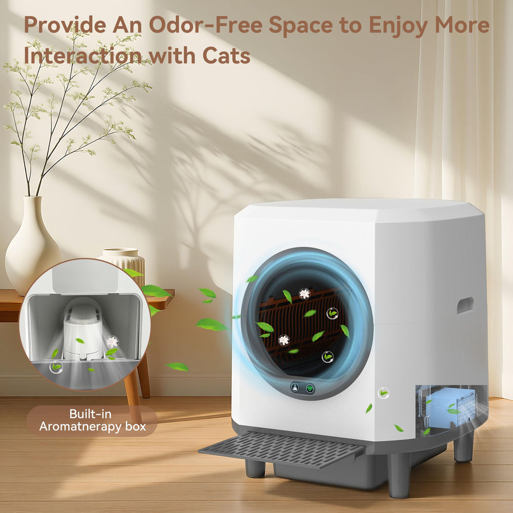 CABZOON app control interface enabling scheduling and usage tracking