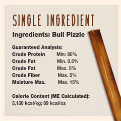 Cadet Bully Sticks long-lasting-chew demonstrates extended entertainment for energetic dogs