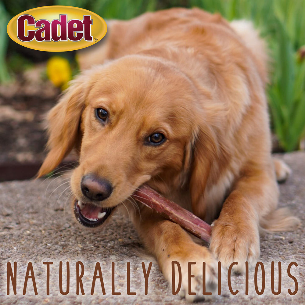 Cadet Bully Sticks come from responsibly sourced ingredients for peace of mind.