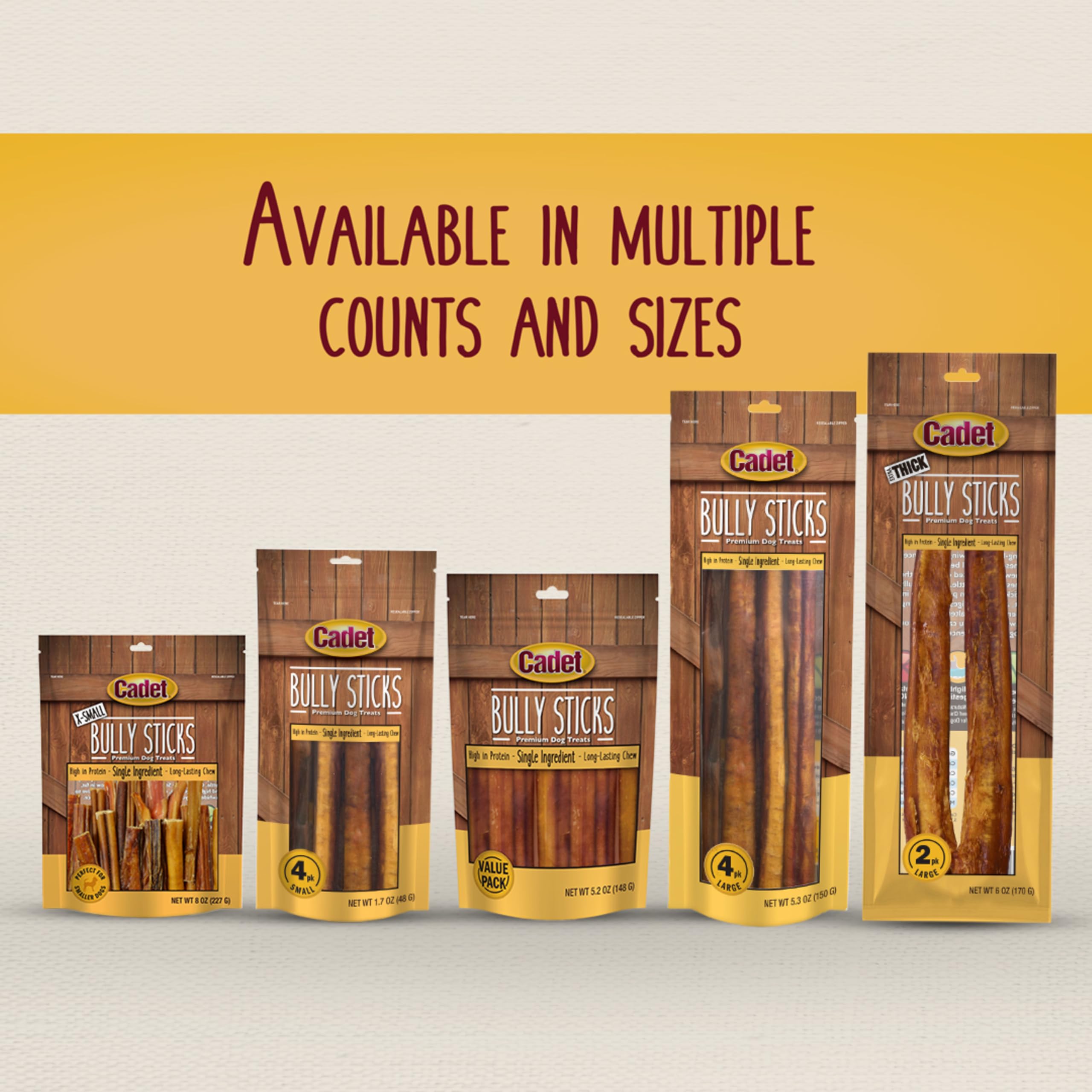 Cadet chews are inspected in the USA for safety.