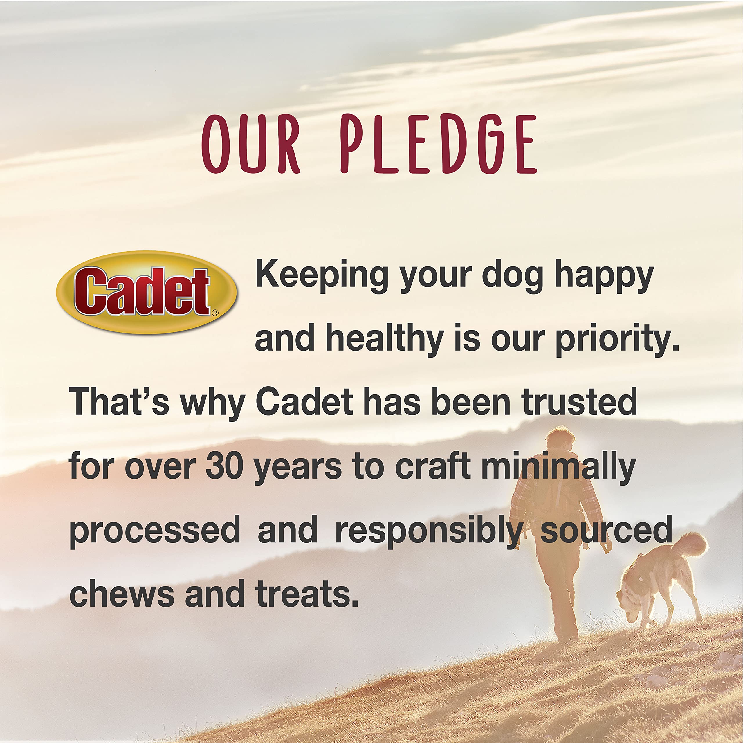 Cadet Gourmet Shish Kabob no artificial colors label, natural ingredients for health-conscious owners.