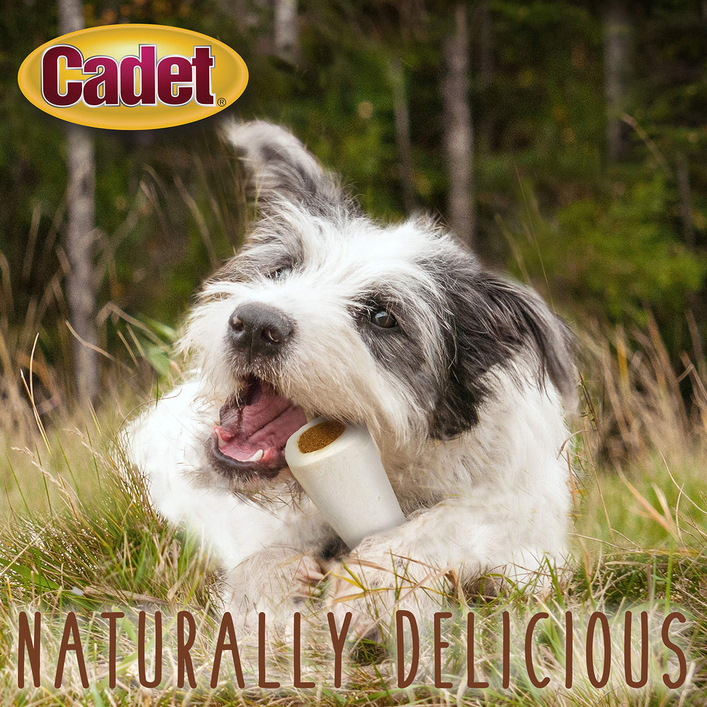 Cadet Junior stuffed shin bones support dental health through chewing action