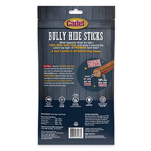 Cadet Long-Lasting Dog Chews image shows durable chews for extended play