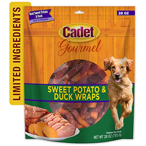 Cadet Sweet Potato Duck Wraps training session with rewards
