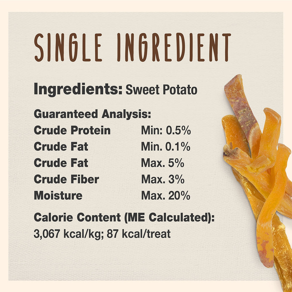 Cadet Sweet Potato Fries dog eating—simple, wholesome reward your dog loves.