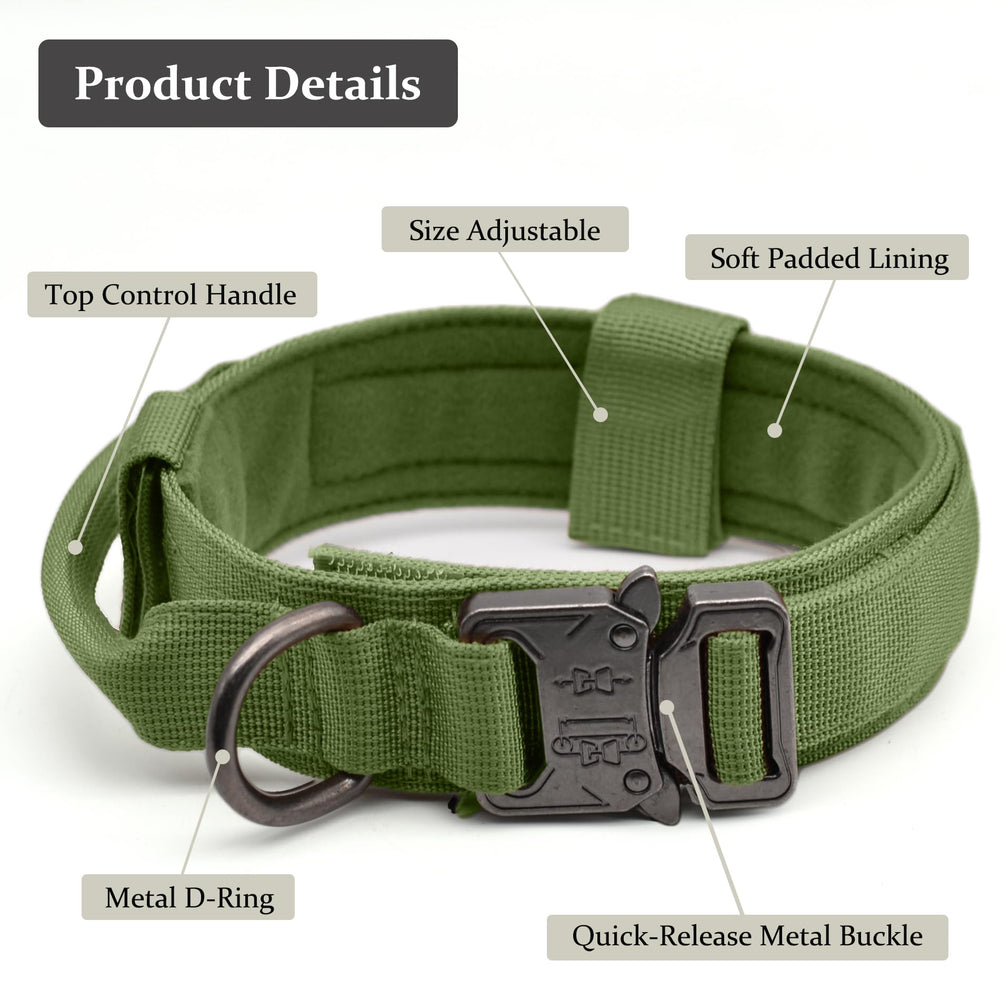 CADONO Control Handle Dog Collar for guided control during walks