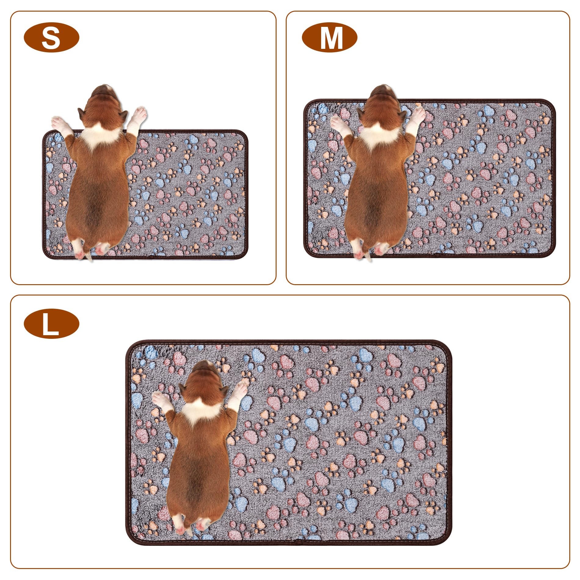 CADONO pet blanket paw-print design protects furniture from fur.