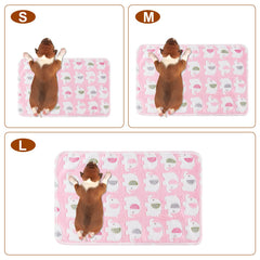 CADONO pet blanket yellow paw print drapes softly for furniture protection.